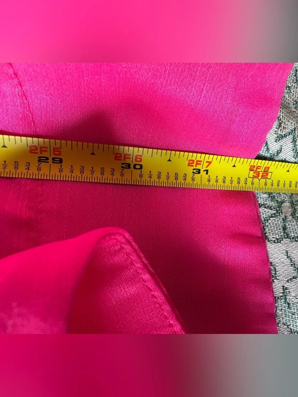 Gianni Bini Hot Pink Floral-Appliqué Party Dress